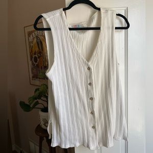 Free people beach vest top